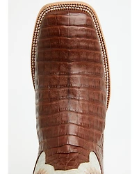 Ariat Men's Exotic Caiman Classic Callen Western Boots - Broad Square Toe