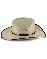 Cody James® Men's Brown Trimmed Straw Hat