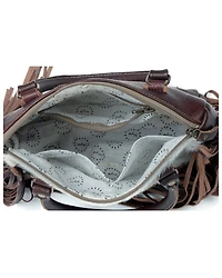 Myra Bag Women's Cowhide Satchel