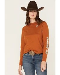 RANK 45® Women's Logo Graphic Long Sleeve Tee