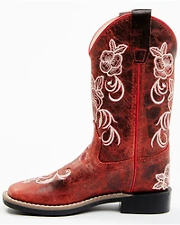 Shyanne Girls' Little Lasy Western Boots - Broad Square Toe