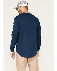 Hawx Men's Logo Graphic Work T-Shirt