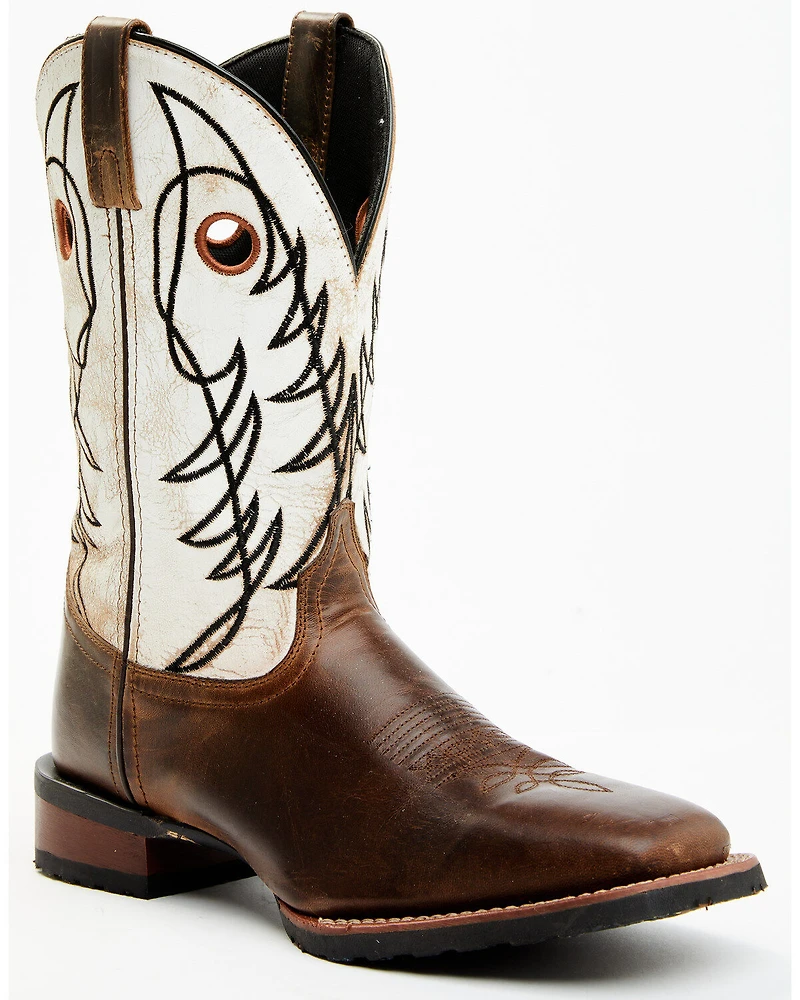 Laredo Men's Ripley Western Performance Boots - Broad Square Toe