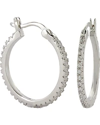 Montana Silversmiths Women's Silver Classic Hoop Earrings