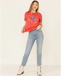 Wrangler Women's Bronco Logo Graphic Tee
