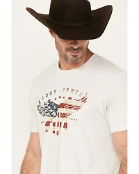 Cody James Men's Born Free Short Sleeve Graphic T-Shirt