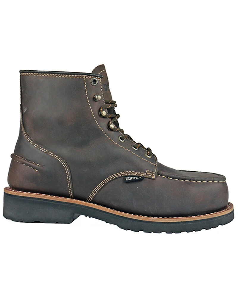 Hoss Men's DieHard Moc Waterproof Work Boots - Composite Toe