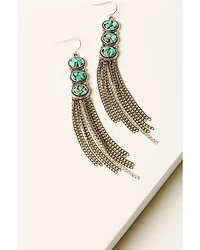 Shyanne Women's Chip Fringe Earrings