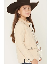 Shyanne Girls' Lilbet Quilted Snap Jacket