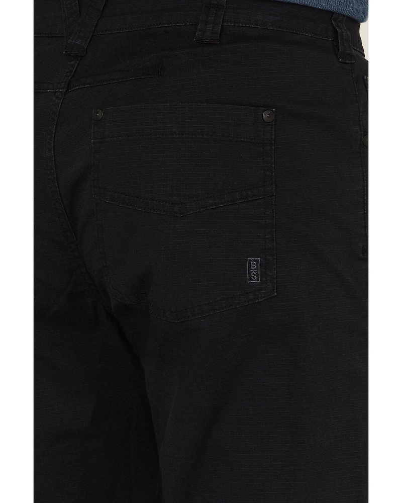 Brothers and Sons Men's Ripstop Stretch Slim Straight Pants