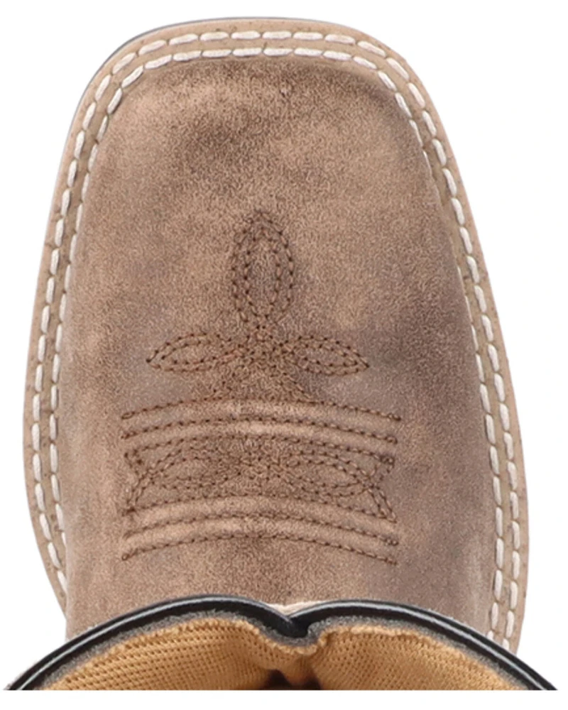 Smoky Mountain Girls' Safari Western Boots - Broad Square Toe