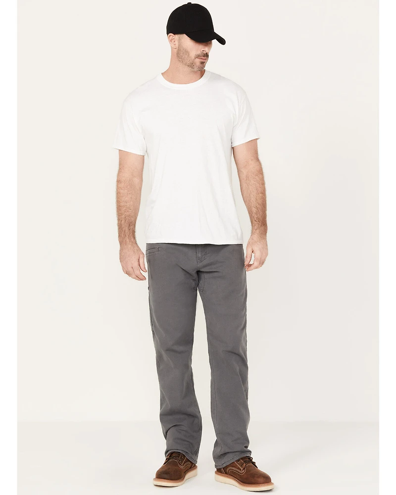 Hawx Men's Lined Straight Leg Canvas Pants