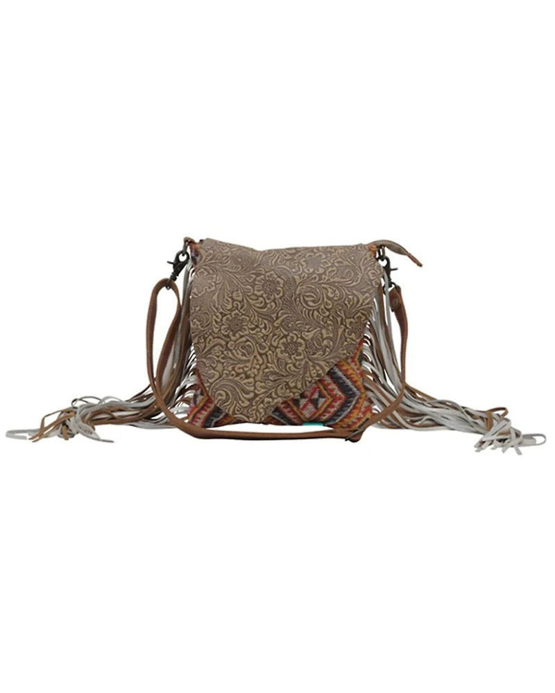 Myra Bag Women's Taupe Shape Concealed Carry Crossbody Bag