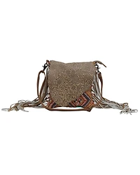 Myra Bag Women's Taupe Shape Concealed Carry Crossbody Bag