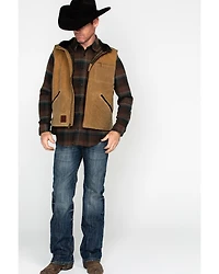 Outback Trading Co. Men's Sawbuck Oilskin Zip-Up Vest