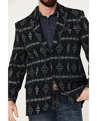Rock & Roll Denim Men's Southwestern Print Modern Fit Sportcoat