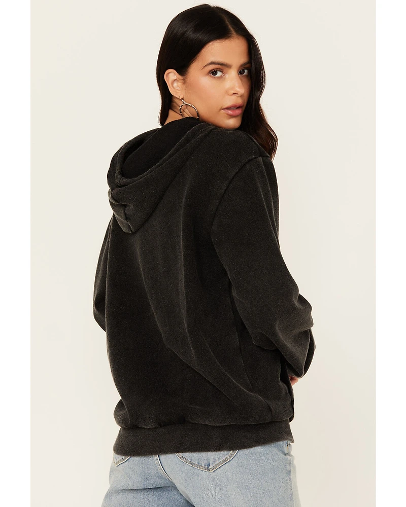 Youth Revolt Women's Gone Country Studded Graphic Hoodie