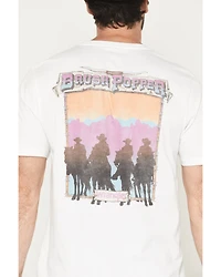 Wrangler Men's 90s Brush Popper Short Sleeve Graphic T-Shirt