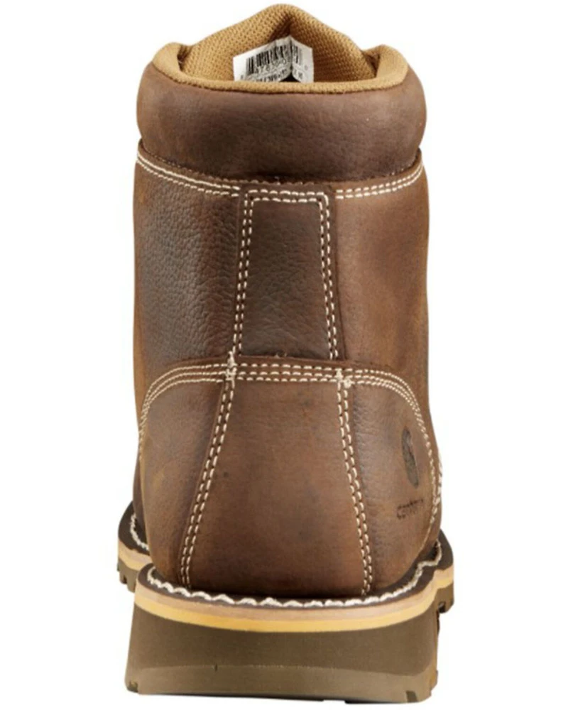 Carhartt Men's 6" Waterproof Lug Work Boots - Moc Toe