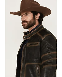 Scully Men's Leather Moto Jacket