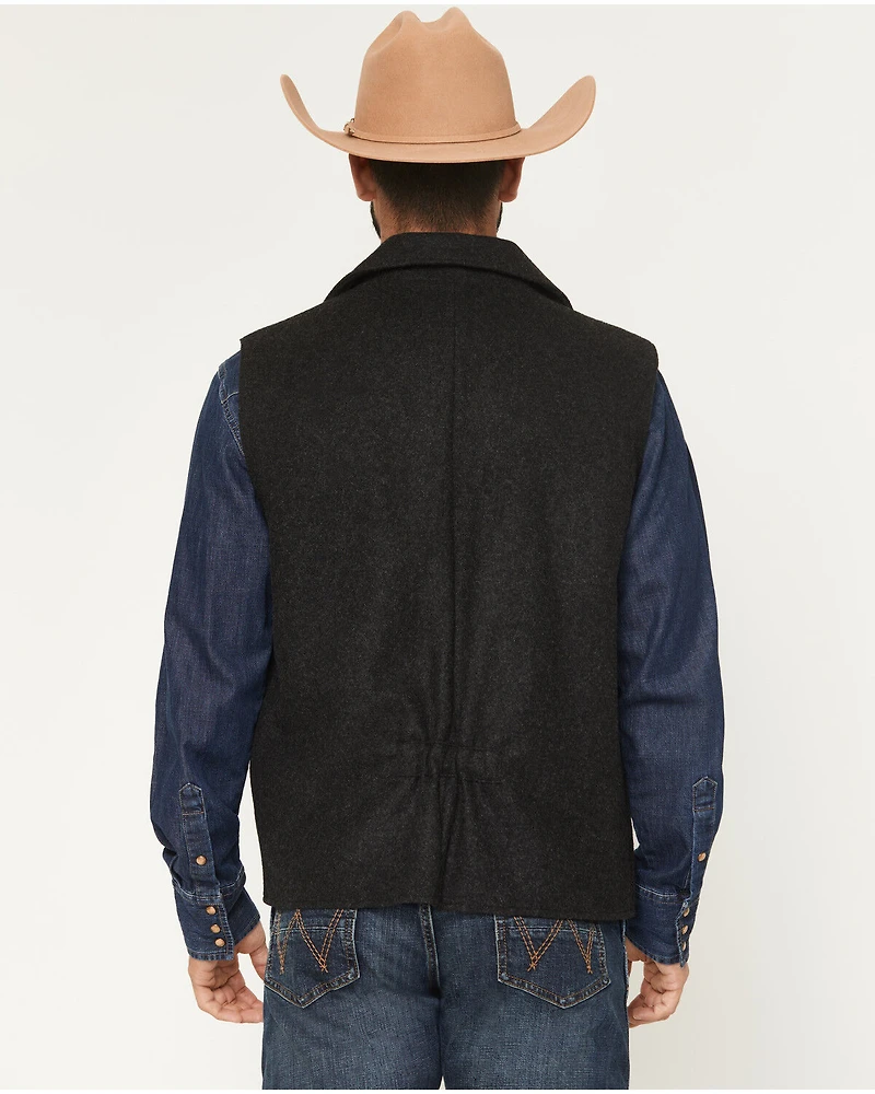 Panhandle Slim Men's Montana Wool Button-Down Vest
