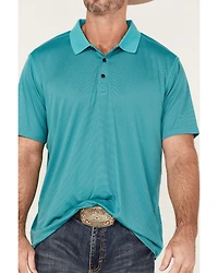 RANK 45® Men's Spinner Solid Short Sleeve Polo Shirt
