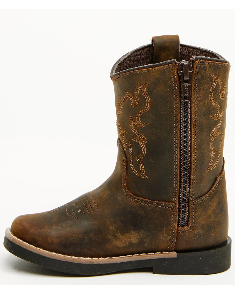 Cody James Toddler Boys' Little Nash Western Boots - Broad Square Toe