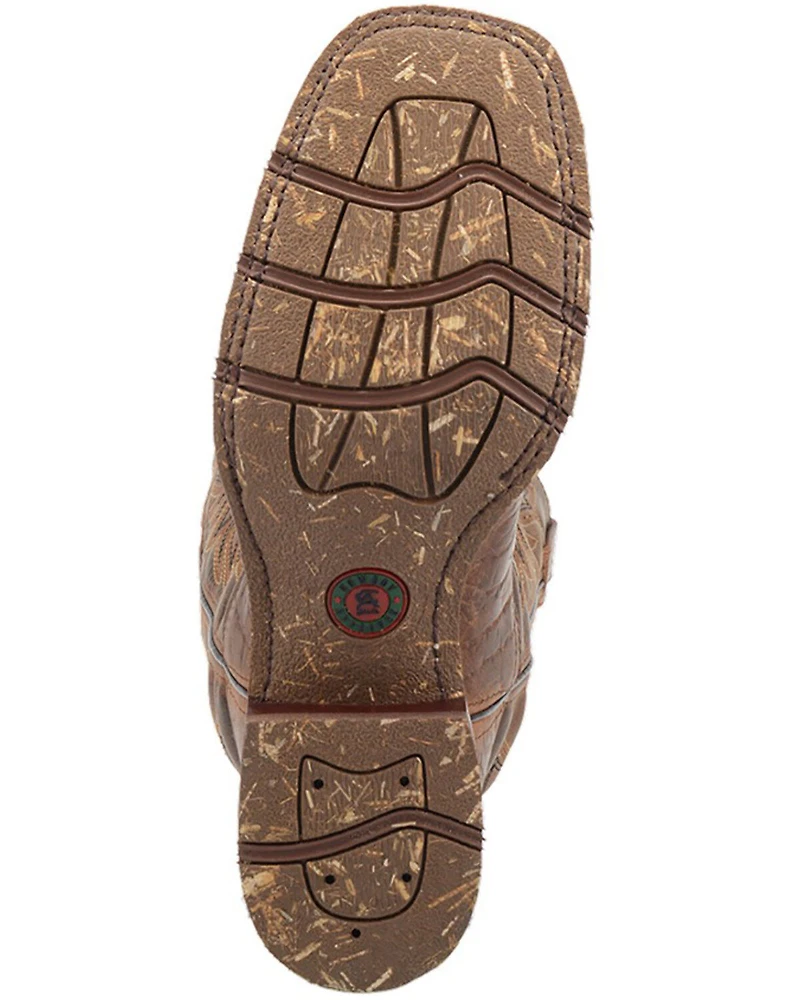 Laredo Men's Rustic Rancher Stockman Boots
