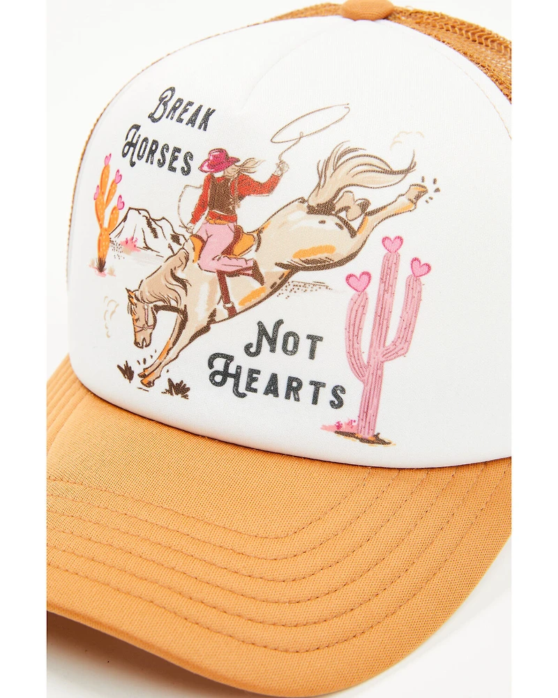 Shyanne Women's Break Horses Not Hearts Ball Cap