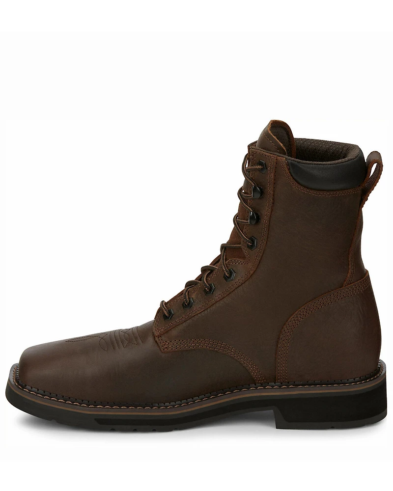 Justin Men's Driller Waterproof Work Boots - Composite Toe