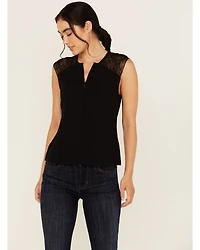 Idyllwind Women's Joya Jacquard Sleeveless Top