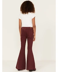Shyanne Girls' Super Flare Raw Hem Jeans