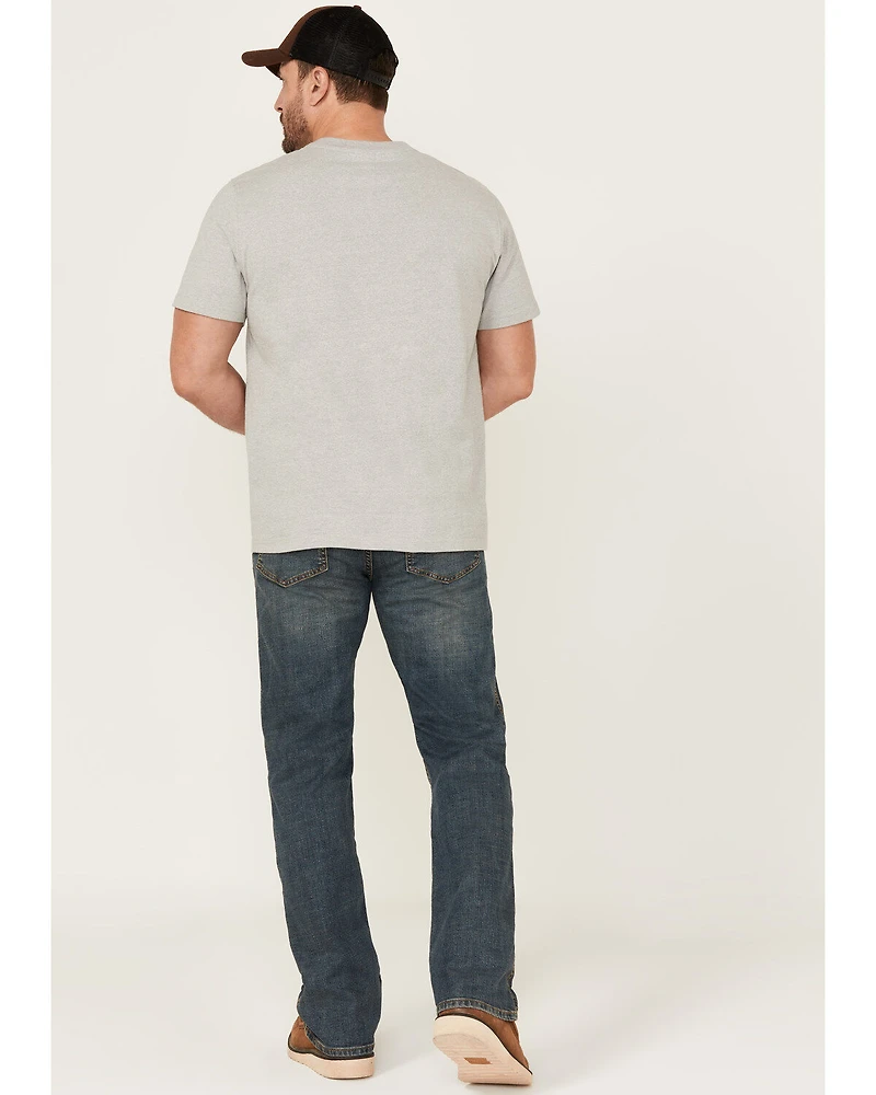 Hawx Men's Heritage Medium Wash Stretch Denim Jeans