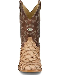 Justin Men's Ocean View Exotic Caiman Western Boots