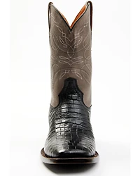 Cody James Men's Alligator Print Western Boots - Broad Square Toe