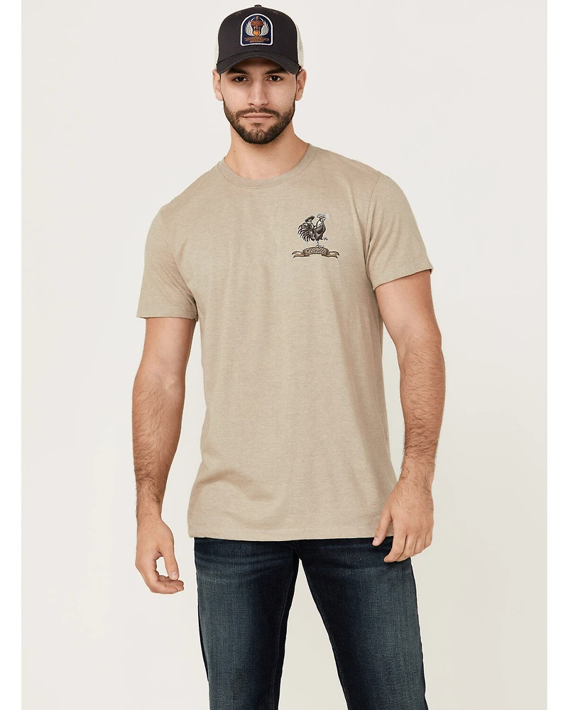 Moonshine Spirit Men's El Gallo Mariachi Short Sleeve Graphic T-Shirt