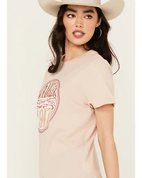 Wrangler Women's Live Free Short Sleeve Graphic Tee