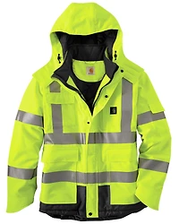Carhartt Men's High Visibility Water Repellent Sherwood Work Jacket