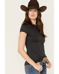 RANK 45® Women's Solid Short Sleeve Performance Tee