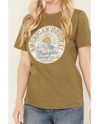 Wrangler Retro Women's Denim Co. Sun Short Sleeve Graphic Tee