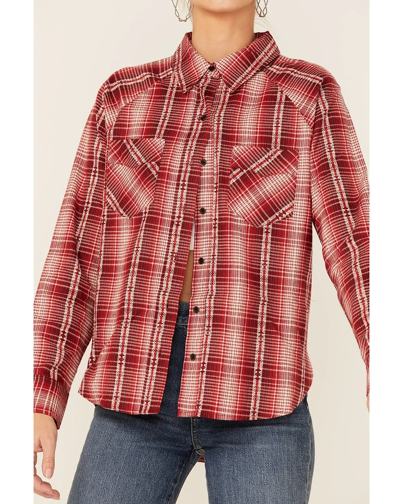 Wrangler Retro Women's Flannel Plaid Shirt