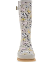 Western Chief Women's Farmhouse Tall Rain Boots - Round Toe