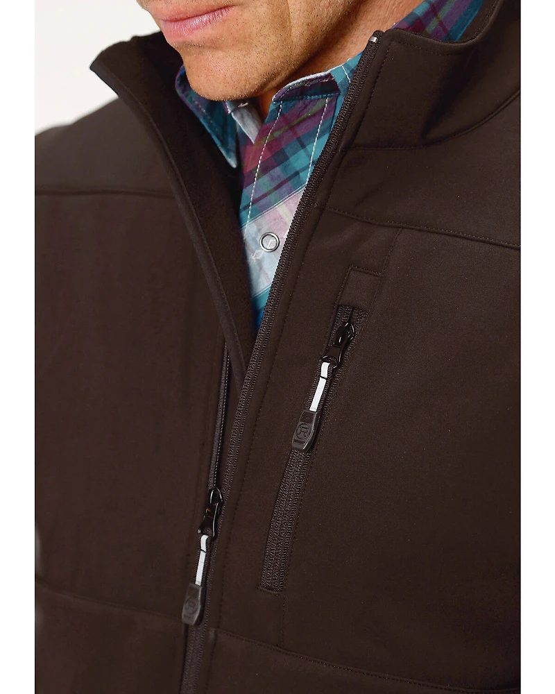 Roper Men's Concealed Carry Softshell Vest