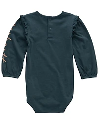 Carhartt Infant Girls' Fall Veggie Long Sleeve Onesie
