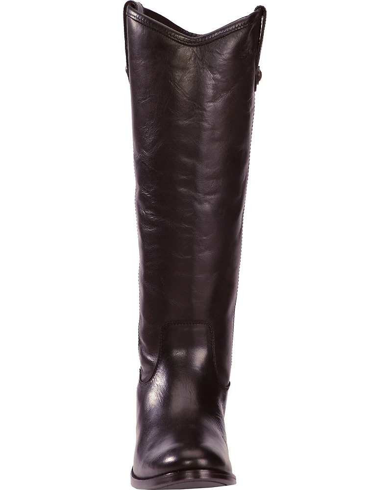 Frye Women's Melissa Button Riding Boots - Round Toe