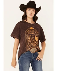Shyanne Women's Home On Th Range Short Sleeve Graphic Tee