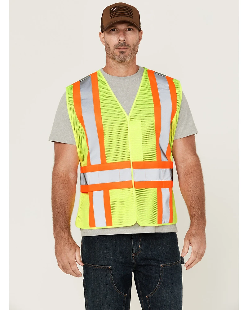 Hawx Men's 2-Tone Mesh Work Vest