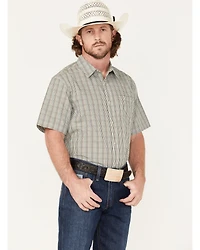 Gibson Men's Cedar Small Plaid Button-Down Western Shirt