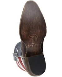 Roper Women's American Beauty Flag Ankle Boots