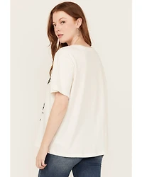 Wrangler X Diamond Cross Ranch Women's Eagle Short Sleeve Graphic Tee